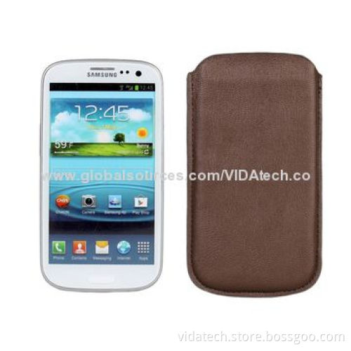 Universal PU Leather Case for Samsung Galaxy S5, S4, S3